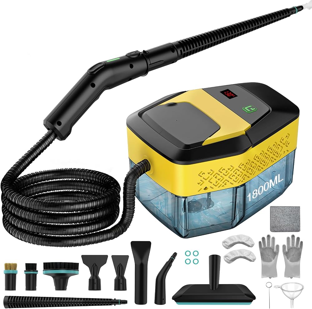Granarbol 1,8 L 2500 W, otro limpiador a vapor de la comparativa junto a Upgrade 2500 W